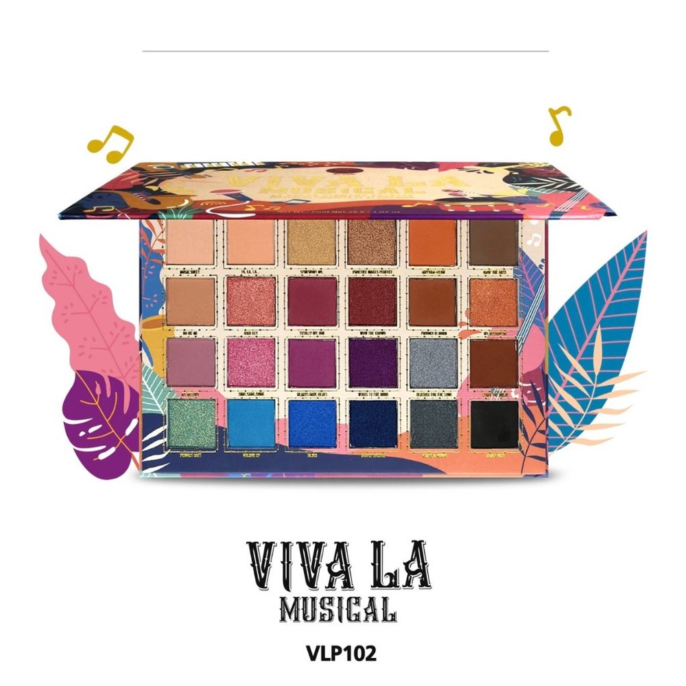 Viva La Musical 24 Color Pigment Palette